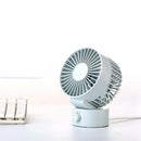 Mini Portable Quiet Usb Desk Fan Home Office Electric Oscillating Table Coo Q6T7