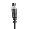 4P Aviation Head Female Plug to 2RCA Male DC Male Extension Adapter Cable