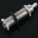 Electric Guitar Jack Chrome Threaded Cylinder Output Input Jack Plug Socket G8T8