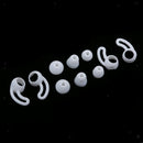 2 Set -  Silicone Replacement Eartips  & Ear Hook For Beatsx Urbeats