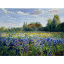 Painting By Numbers Kit DIY Village Canvas Oil Art Picture for Home Decor