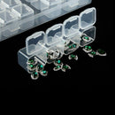 Nail 28 lattice jewelry box can be assembled demolition box nail decoration L7G9