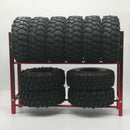 Tire Rack Tire Wheel Storage 1:10 RC Car Garage Organizer for RC4WD D90 Rim