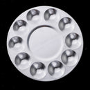 Aluminium Art Paint Palette Watercolor Oil Acrylic Paint Mixing Palette Tray