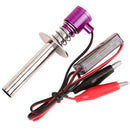 6V -24V Electronic Glow Plug Starter Igniter Fit for Nitro RC Car Engine-Pu
