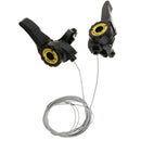 1 Pair 3x 5/6/7 Speed Shifter MTB Bike Brake Lever Combo with Shift Cables