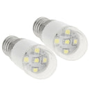 2Pcs Alloy Sewing Machine Light Bulb LED Lamps White for Household 220V 0.7W