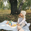 Newborn Baby Infant Rabbit Blanket Bath Easy Wrap Sleeping Swaddle Bedding Gray