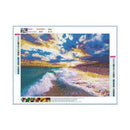 4 Pack Seaside DIY 5DDiamond Painting Full Drill Cross Stitch Craft Home Decor