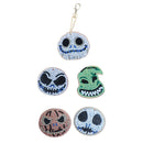 5pcs Halloween Elements Full Drill Diamond Painting Keyring Handmade Craft