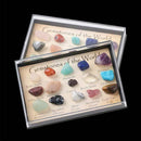 15pcs/Set Chakra Stones Natural Stone Reiki Healing Crystal Gemstones Gifts