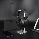 Metal Gaming Headphones Holder Support Headset Desk Display Stand (White) A