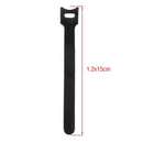 100 x adjustable black nylon cable tie L 15cm X3Y2