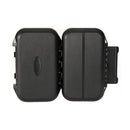 Portable Fishing Lure Bait Hook Storage Box PE Fly Fishing Tackle Case Black