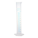 25cm High 100ml Plastic Graduated Cylinder Measuring Cup 1 milliliter