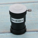 1.25" Barlow Lens Astronomy Telescope Eyepiece for Celestron Accessory Black