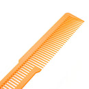 Hairdressing Carbon Anti-static Comb Wide Tooth Hair Clipper Comb (Orange) A