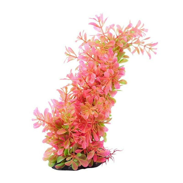 Arch Shaped Aquarium Decor Aquatic Plants/Grass, Pink