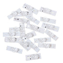 20 X 3V SMD Concave lens Lamp Beads with Optical Lens Fliter for LED TV Repa Nw