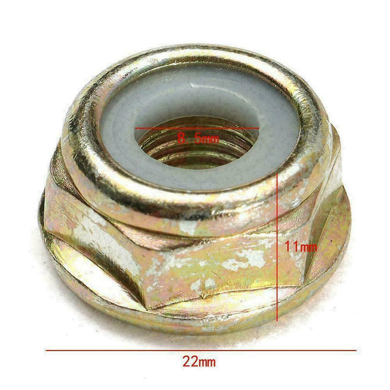 Universal M10x1.25 Left Hand Thread Blade Nut For Strimmer Cutter Trimmer B U9X9