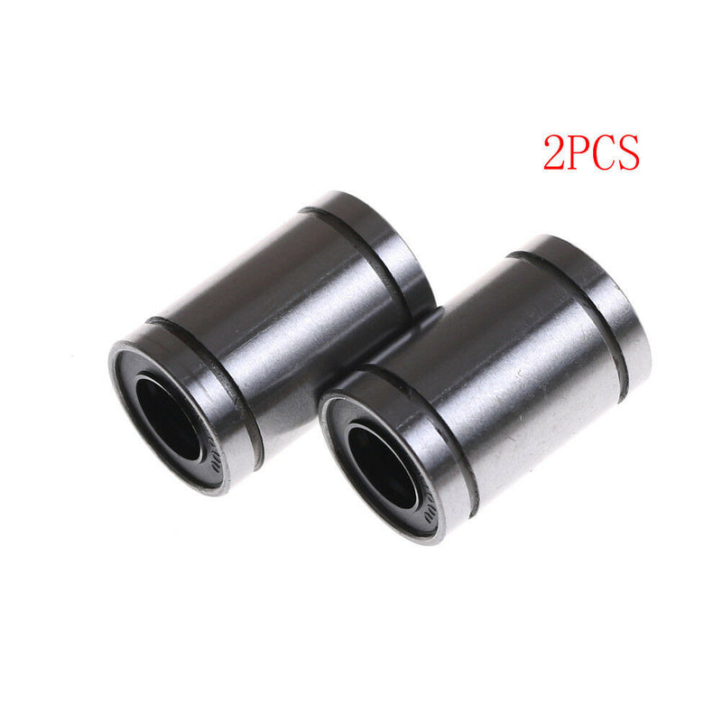 2pcs LM10UU 10mm Linear Motion Ball Bearing Bush Bushing 10x19x29mm CNC Parts Kw