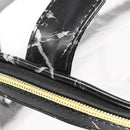 Transparent PVC Cosmetic Bag Set Of 3 Waterproof Toiletries Storage Pouch w J8K9