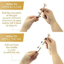 Big Diamond Pens-16 Ink Pen Refills (Blue, Black) 8 Novelty Jewel Pens with