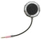 3.5mm 1Male to 8 Female Splitter Stereo Extension Audio Cable Black