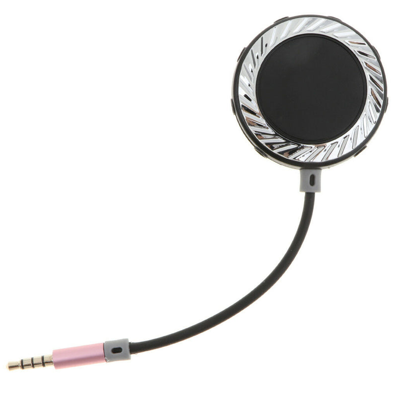 3.5mm 1Male to 8 Female Splitter Stereo Extension Audio Cable Black