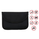 Signal Blocking Antimagnetic Storage Bag, Black