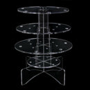 3-Tier 18 Holes Acrylic Lollipop Display Holder Stand 4/6mm---Clear