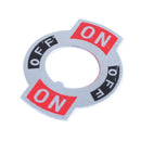 10A/380VAC 15A/250VAC 3 Position 4PDT ON/OFF/ON 12 Pin Toggle Switch L5O4