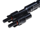 HOT 1Pair Y/T Type Branch MC4 Connector Solar Panel Cable Adapter solar panel OZ