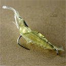 10pcs/lot 4cm Fishing Soft Shrimp Lure Pesca Lure Close Carp Jig Sabiki Fis A3X3