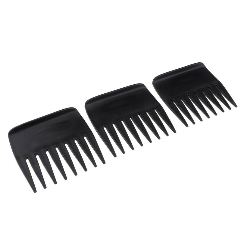3pcs Scalp Massage Detangle Comb Shampoo Wide Teeth Comb Hair Salon Shampoo Comb