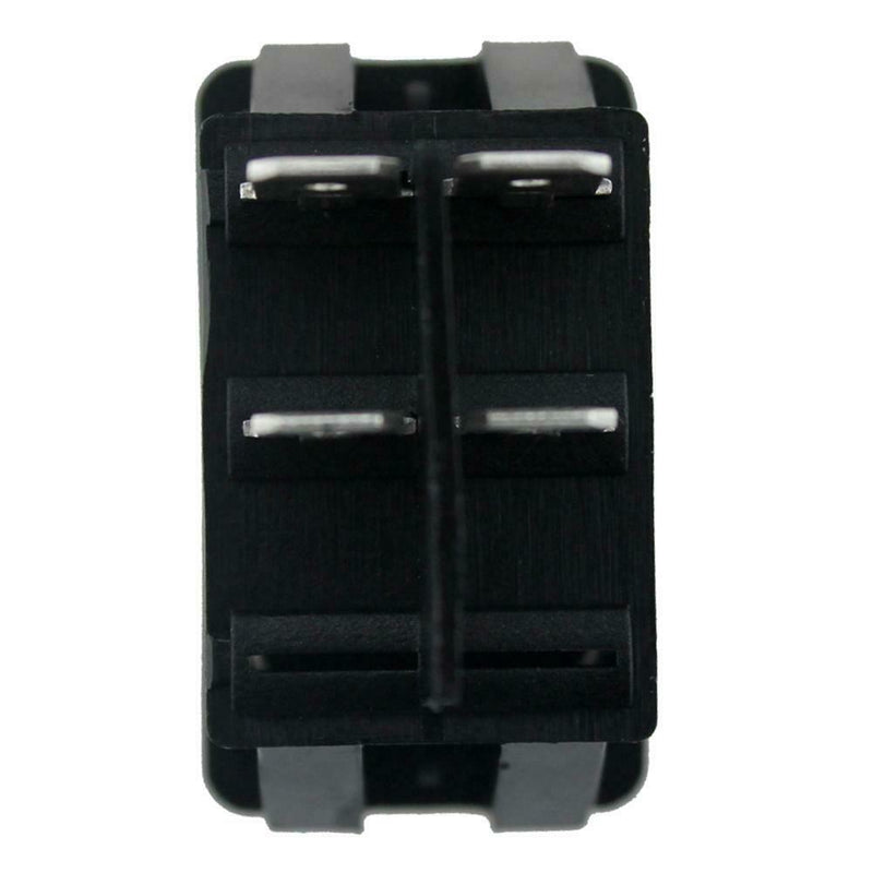 12V 35A 4 Pin Fog Light Rocker Switch with LED for Car Truck Dash (Red)
