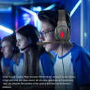 3.5mm Wired Gaming Headset LED Stereo Surround Headphone w/ Mic for PC PS4