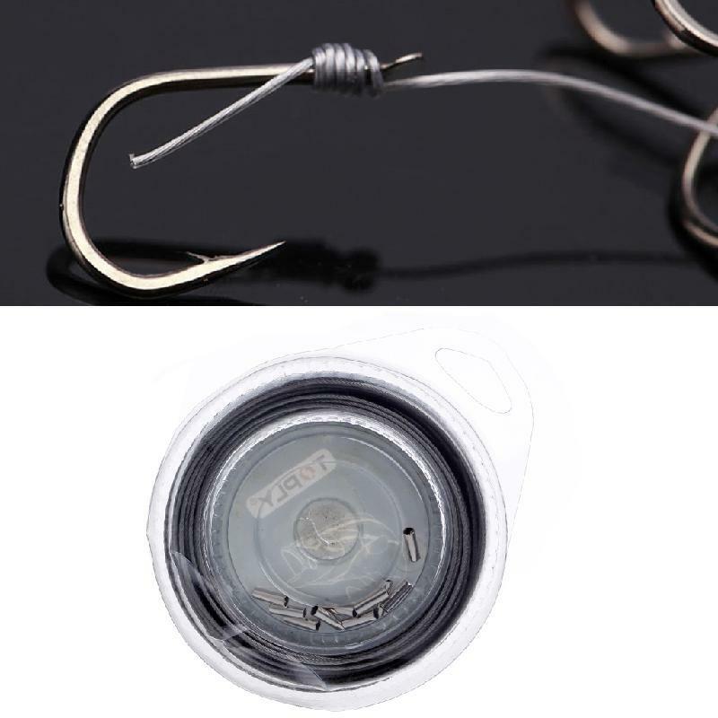 7 Strands Fishing Wire Trace With Coating Leader Jigging Line Stainless Steel
