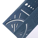 Woodworking Ruler Square Layout Miter 45 + 90 Degree Metric Gauge Measuring