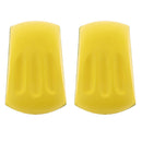 2 Pieces 6 Inch Hand Sanding Block for Round Discs Mouse Shaped Hand Sanding Pad