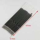 New Black ink Color 0.7mm Refills 20pcs Stationery Pen Refill Pen