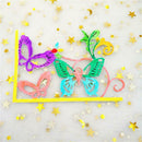 Metal Cutting Dies Stencils for DIY Scrapbooking Photo Album Butterfly Lace A