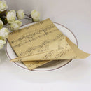 50 Pcs Retro Kraft Paper Cones Bouquet Candy Chocolate Bags Boxes Wedding P