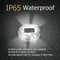 4LED Round Ground Light Waterproof Solar Underground Lamp (Cold White) A