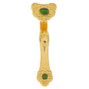 Golden Ruyi Scepter Ornament Chinese Classical Amulet Home Office Decoration