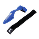 Fishing Rod Tip Cover Rod Sleeve Pole Glove Protector + Rod Tie Strap Blue