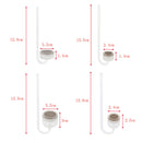 Aquarium Acrylic CO2 Diffuser Carbon Dioxide Atomizer Reactor Flat Bottom L