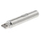 USB Mini Lighting Torch - Pen Size Stainless Steel Waterproof LED Flashlight -