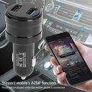 X20 Handsfree Bluetooth 5.0 MP3 FM Transmitter Music Player LCD Car Charger