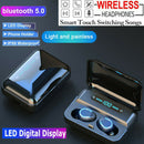 F9-5 TWS Mini Wireless Bluetooth 5.0 Earphones Earbuds w/LED Display Charge Box